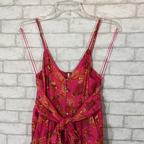 Free people hot tropics jumpsuit size 2 - Picture 3 of 16